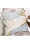 Gold - Digital Printed Pillow and Throw Pillow Cover with Painting Motif on Blue Background - 2