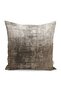 Retro Patterned Digital Printed Pillow and Throw Pillow Cover with Antique Motifs on Brown Background
