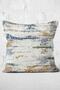 Antique Motif Knitted Patterned Digital Printed Pillow Cushion Cover on Cream Floor - 3