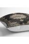 Black - Digital Printed Pillow and Throw Pillow Cover with Traditional Motif on Cream Floor - 4