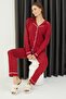 Cotton Buttoned Pajama Set - 2