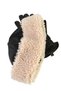 Genuine Leather White Fur Outdoor Man Börk - 3
