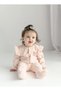 Crew Neck Long Sleeve Embroidery Detailed Girl Baby Cardigan and Pants 2-Piece Set - 3