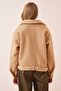 Women's Biscuit Wool Blended Boucle Coat TO00038 - 5