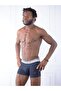 Us Polo Assn men's Red Gray Melange Navy Blue 3-Piece Boxer 80431 - 6
