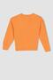 Girl's Crew Neck Soft Fuzzy Sweatshirt - 8