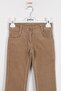 Girl's Camel Velvet Trousers - 2