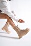 Women's Embossed Patterned Boots Md1145-116-0001 - 2