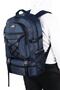 St-02 Mountaineer Waterproof Multi-Compartment Camper-Travel-Mountaineer Bag Navy Blue - 2