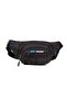 Men's Waist Bag Diagonal Waterproof Fabric Chest Cross Bag with Headphone Outlet - 2