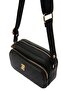 Women's Black Floater Shoulder Bag 05Po22K1587 - 4