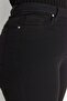 Solmayan Siyah Yüksek Bel Esnek/Stretch Büyük Beden Skinny Jeans TBBAW23CJ00061 - 10
