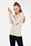 Beige Women's Sweater - 3