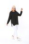 Knitted Viscose Comfortable Fit Long Sleeve Tunic - 2