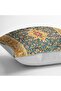 غطاء وسادة مطبوع رقميًا بتصميم تقليدي مع زخارف تركية على خلفية صفراء - 4