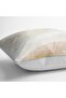 Gold - Digital Printed Pillow and Cushion Cover with Modern Motif and Abstract Pattern on Cream Floor - 4