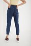 Mila X Dark Blue Colorfast Mom Jean Women's Boyfriend High Waist Power Lycra - 3