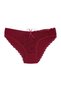 5-Piece Cotton Front Lace Detail Women's Slip Women's Panties - 2