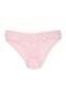 5-Piece Cotton Front Lace Detail Women's Slip Women's Panties - 5
