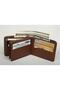 Men's Leather Double Color Gift Multi-Compartment Useful Men's Wallet - 4