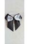 Atatürk Signed Black and White Ribbon Clip Buckle 10 November - 4