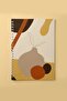 دفتر ملاحظات حلزوني منقط مقاس A5 - Bullet Journal (15X21 سم) خريف 2