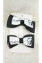Atatürk Signed Black and White Ribbon Clip 10 November Buckle (2 Pieces) - 2