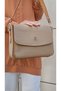 Women's Two Straps 6 Compartment Shoulder and Crossbody Bag Jp4063tm Jp4063tm Mink - 2