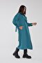 Pleated Trench Coat Oversize - 3