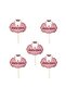 First Tooth Girl's Speech Bubble Gilded Set of 5