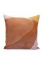 Brown - Digital Printed Throw Pillow Cover with Modern Art Motif Painting on Tile Floor