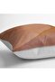 Brown - Digital Printed Throw Pillow Cover with Modern Art Motif Painting on Tile Floor - 4