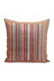 Red - Traditional Patterned Digital Printed Pillow Throw Pillow Cover with Butler Motif on Orange Background