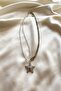 Transparent Crystal Star Pendant Silver Color Necklace - 5