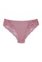 3-Piece Cotton Women's Briefs with Tulle on the Front and Lace Detail on the Back - 7