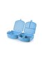 Yellow Compartmented Lunch Box / Two Compartment Feeding Storage Container Box - 4