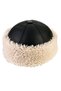 Genuine Leather White Fur Outdoor Man Börk