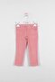 Girl's Pink Velvet Trousers