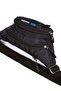 Men's Waist Bag Diagonal Waterproof Fabric Chest Cross Bag with Headphone Outlet - 6