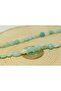 Amazonite Natural Stone Necklace (with clip) (25492) - 5