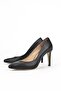 , Women's Genuine Leather Heeled Shoes 1431030Z4292 Black - 7