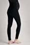 Thermal Brushed Inside Warm Stretchy Adjustable-Waist Winter Maternity Leggings T10 - 6