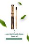 Nano Dark Gray Bamboo Toothbrush - Ultra Soft + Toothbrush Storage / Carrying Container - 4