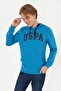 Blue Men's Sweatshirt - 3