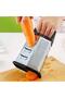 Stainless Steel Grater Marble Patterned Hexagon Grater with Silicone Handle Bpa Free - 4