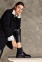 , Women's Genuine Leather Boots133359z353 Black