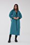 Pleated Trench Coat Oversize