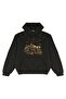 Unisex Caravan Printed Oversize Hooded Sweatshirt