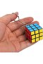 سلسلة مفاتيح صغيرة لمكعب الذكاء، مكعب الذكاء (مكعب الصبر) 3x3 سم - قطعة واحدة - 6