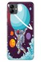 Astronaut with Moderna Pattern on Samsung Galaxy A04 Case Silicone